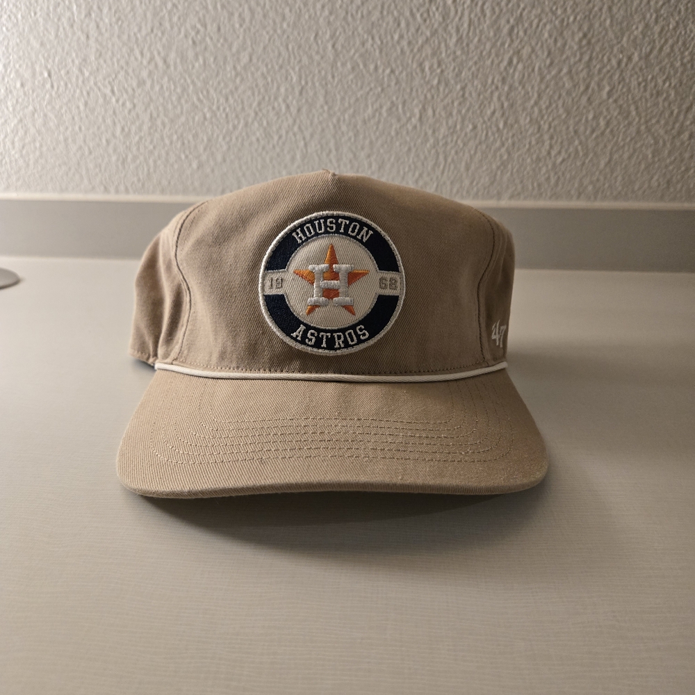 47 Tan Houston Astros Cap